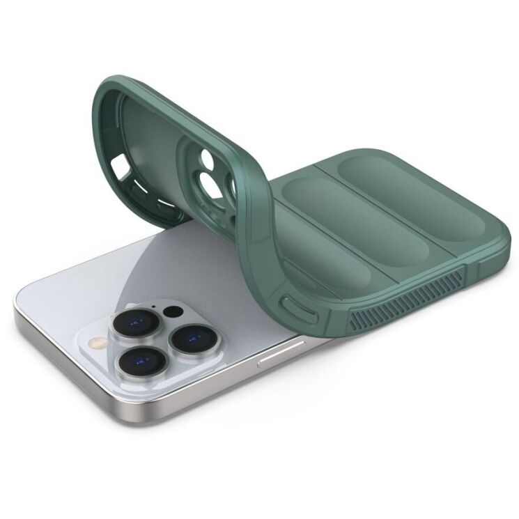 Защитный чехол Deexe Terra Case для Apple iPhone 13 Pro - Green: фото 5 из 8