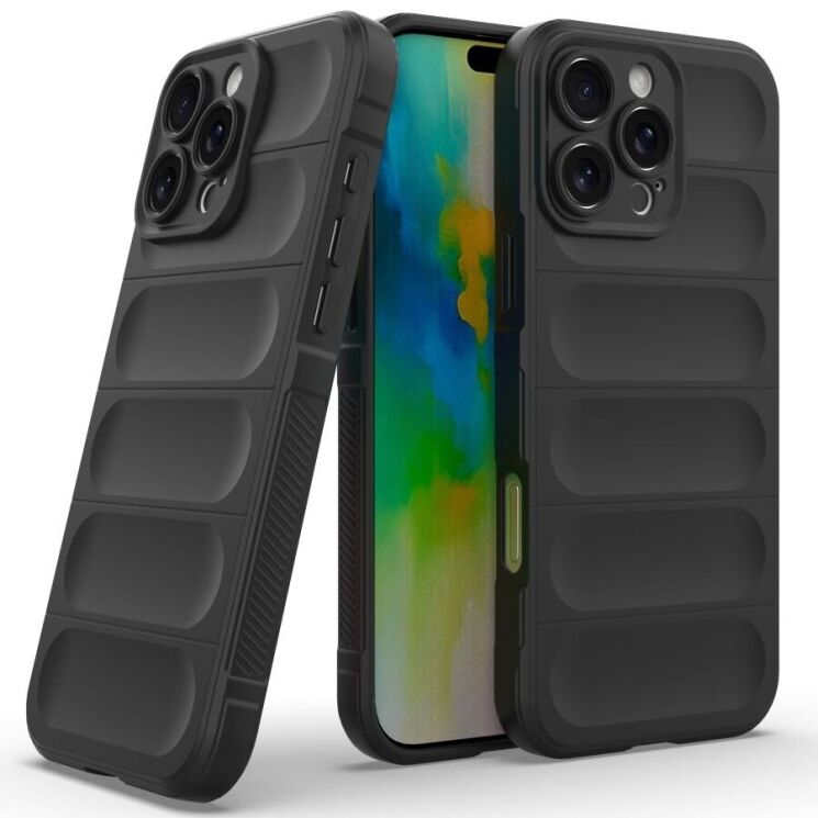 Защитный чехол Deexe Terra Case для Apple iPhone 16 Pro Max - Black: фото 2 из 7