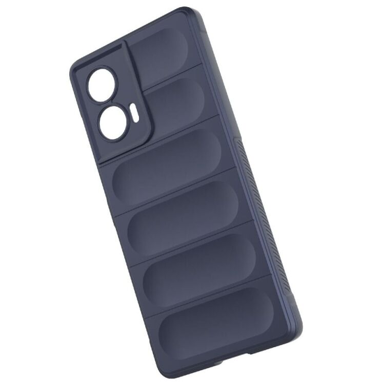 Защитный чехол Deexe Terra Case для Motorola Edge 50 Fusion - Dark Blue: фото 3 из 8