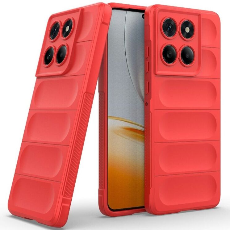 Защитный чехол Deexe Terra Case для Motorola Edge 60 / Edge 60 Fusion - Red: фото 2 из 6