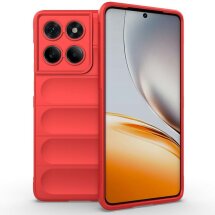 Защитный чехол Deexe Terra Case для Motorola Edge 60 / Edge 60 Fusion - Red: фото 1 из 6