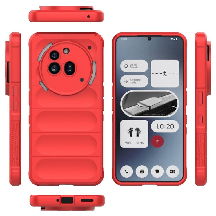 Защитный чехол Deexe Terra Case для Nothing Phone (3a) Pro - Green: фото 6 из 8