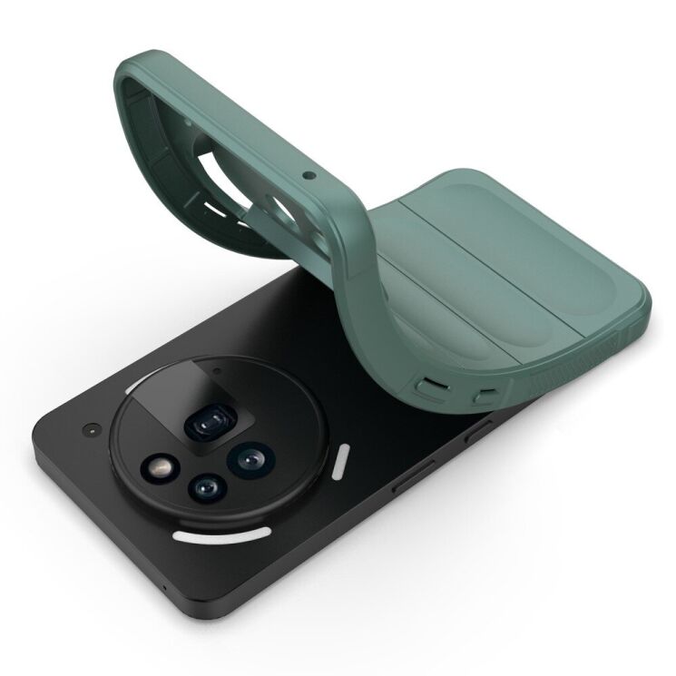 Защитный чехол Deexe Terra Case для Nothing Phone (3a) Pro - Green: фото 5 из 8