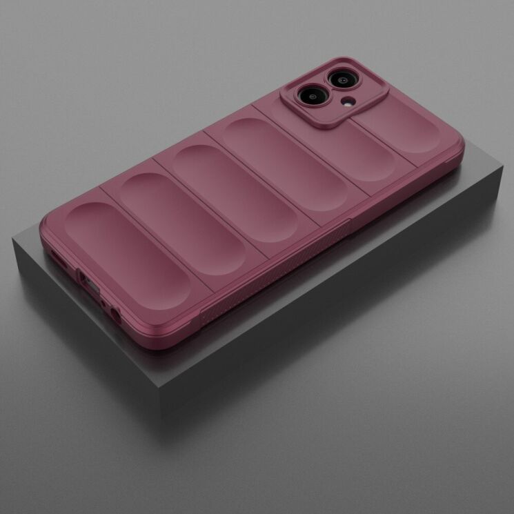 Защитный чехол Deexe Terra Case для Samsung Galaxy A06 (A065) - Wine Red: фото 4 из 9