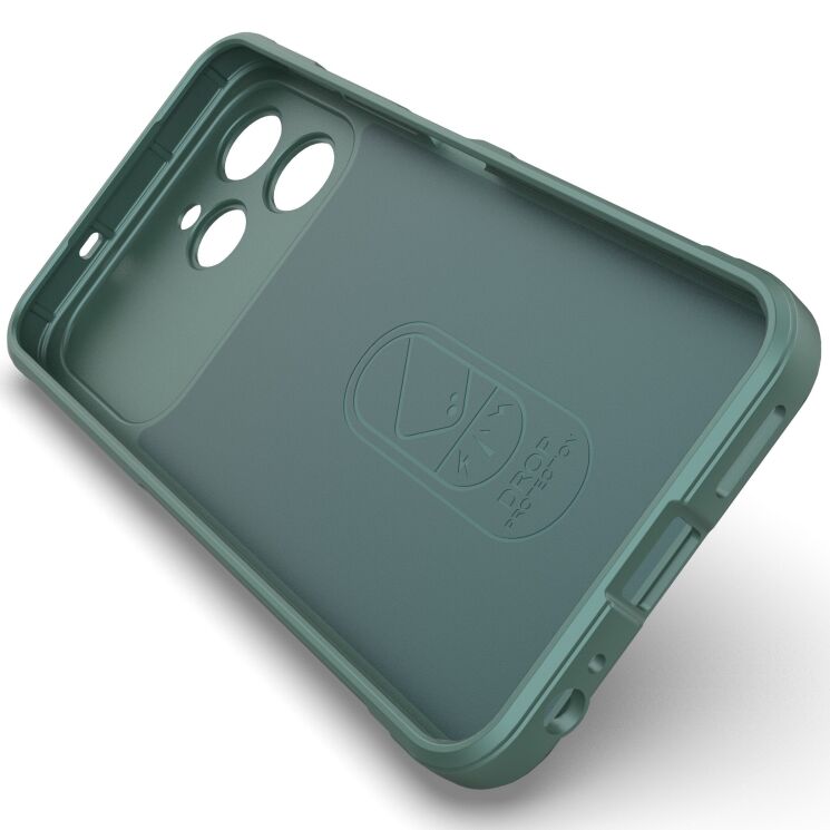 Силіконовий (TPU) чохол Deexe Terra Case для TECNO Spark 40 - Green: фото 3 з 9
