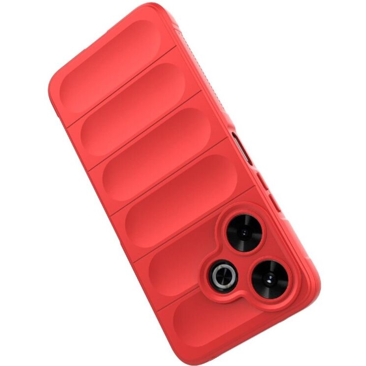 Защитный чехол Deexe Terra Case для Xiaomi Redmi 13 - Red: фото 3 из 10