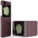 Защитный чехол Deexe Terra Case (FF) для Samsung Galaxy Flip 6 - Wine Red (357559WR). Фото 1 из 8