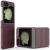 Защитный чехол Deexe Terra Case (FF) для Samsung Galaxy Flip 6 - Wine Red: фото 1 из 8