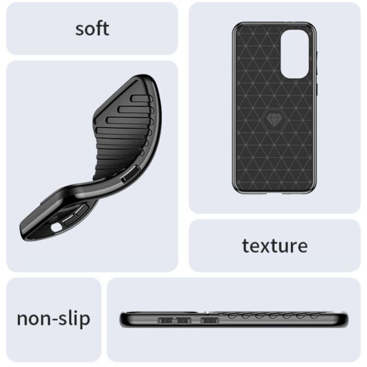 Захисний чохол Deexe Thunder Series для Samsung Galaxy A36 (A366) / A56 (A566) - Black: фото 12 з 12
