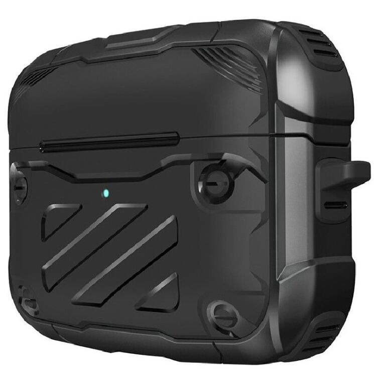 Захисний чохол Deexe Transformers Series для AirPods 3 - Black (287227B) Захисний чохол Deexe Transformers Series для AirPods 3 - Black: фото 1 з 7