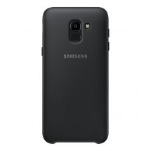 Защитный чехол Dual Layer Cover для Samsung Galaxy J6 2018 (J600) EF-PJ600CBEGRU - Black: фото 1 из 6