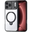 Захисний чохол DUX DUCIS Aimo Mag Series with Folding Stand для iPhone 18 Pro - Black (423646B)