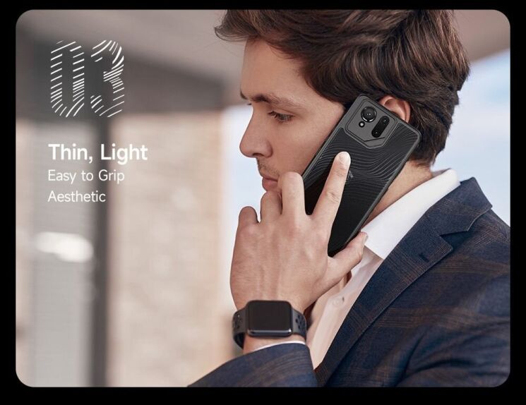 Защитный чехол DUX DUCIS Aimo Series для ASUS ROG Phone 9 / 9 Pro - Black: фото 12 из 13