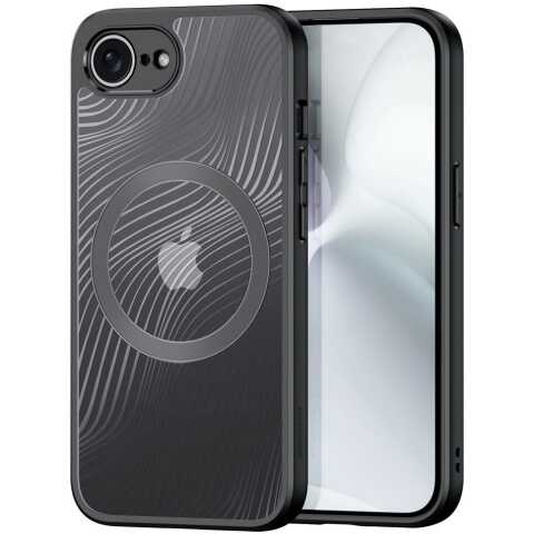 Защитный чехол DUX DUCIS Aimo Series Magnetic (FP) для Apple iPhone 16e - Black: фото 1 из 11