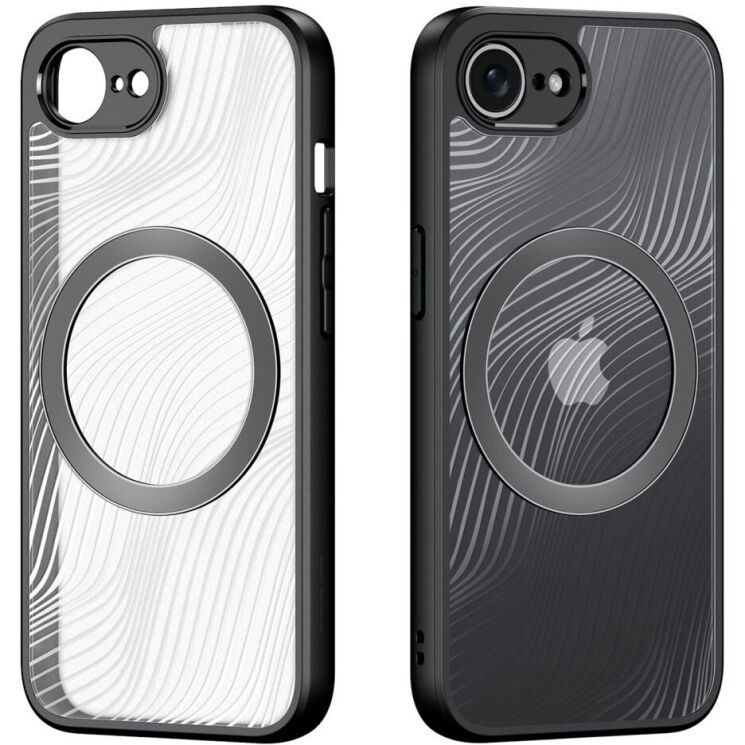 Защитный чехол DUX DUCIS Aimo Series Magnetic (FP) для Apple iPhone 16e - Black: фото 2 из 11