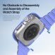 Защитный чехол DUX DUCIS Camo Series для Apple Watch 41 mm (7 / 8 / 9 Series) - White (304811W). Фото 5 из 11