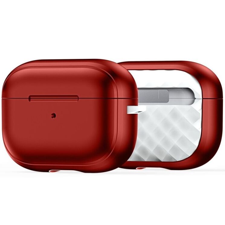 Захисний чохол DUX DUCIS PECC Series для Apple AirPods Pro 2 - Red / White: фото 2 з 18