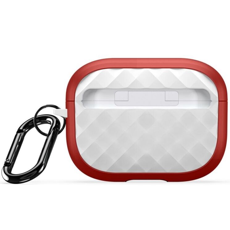 Захисний чохол DUX DUCIS PECC Series для Apple AirPods Pro 2 - Red / White: фото 1 з 18