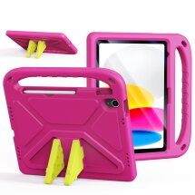 Защитный чехол DUX DUCIS Puff Series для Apple iPad 10.9 (2022) / iPad 11 (2025) - Pink: фото 1 из 9