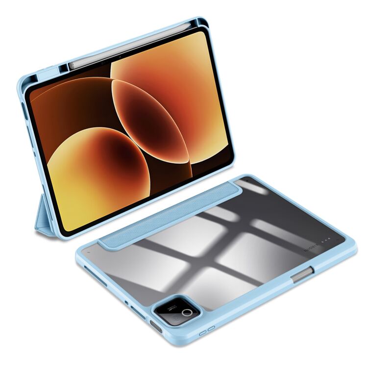 Захисний чохол DUX DUCIS TOBY Series для Xiaomi Pad 8 Pro / Pad 8 / Pad 7 Pro / Pad 7 - Blue: фото 4 з 11