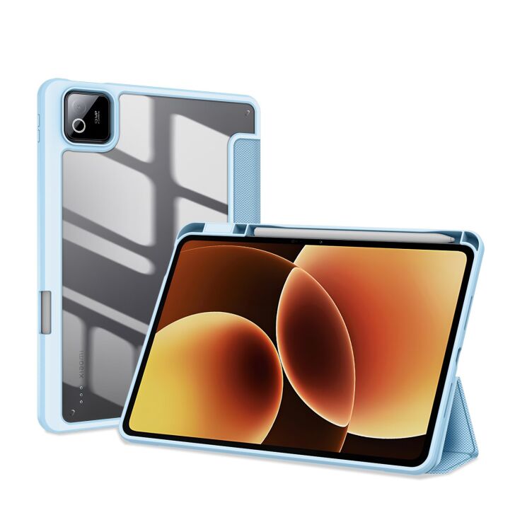 Захисний чохол DUX DUCIS TOBY Series для Xiaomi Pad 8 Pro / Pad 8 / Pad 7 Pro / Pad 7 - Blue: фото 3 з 11