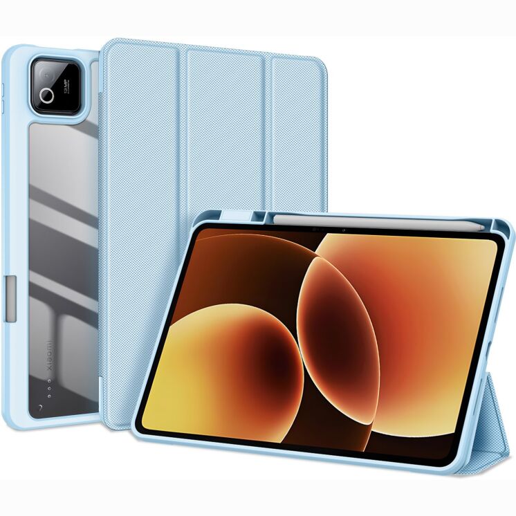 Захисний чохол DUX DUCIS TOBY Series для Xiaomi Pad 8 Pro / Pad 8 / Pad 7 Pro / Pad 7 - Blue: фото 2 з 11
