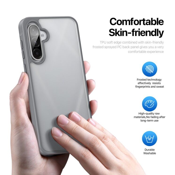 Защитный чехол DUX DUCIS Yind Series для Samsung Galaxy A36 (A366) / A56 (A566) - Green: фото 5 из 8
