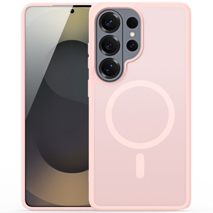 Защитный чехол DUX DUCIS Yind Series MagSafe для Samsung Galaxy S26 Ultra - Light Pink: фото 1 из 10