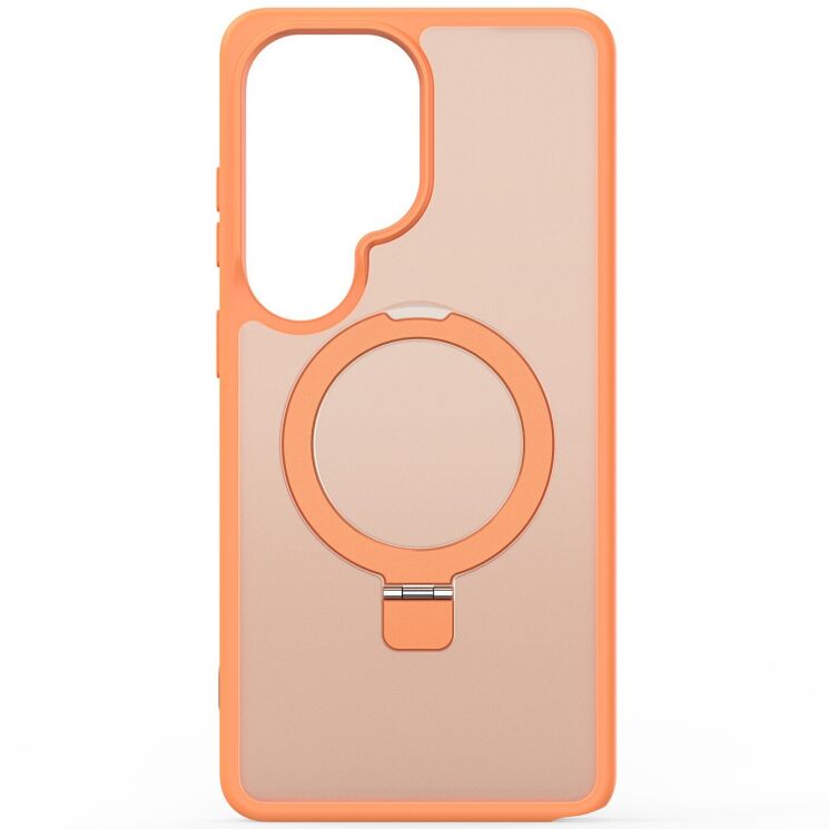 Защитный чехол DUX DUCIS Yind Series Stand для Samsung Galaxy S26 Ultra - Orange: фото 3 из 11