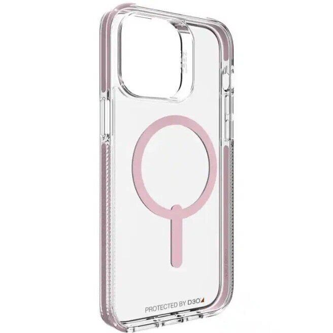 Захисний чохол Gear4 Piccadilly Snap Magsafe для Apple iPhone 15 Plus (702314014) - Pink: фото 3 з 5
