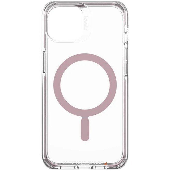 Захисний чохол Gear4 Piccadilly Snap Magsafe для Apple iPhone 15 Plus (702314014) - Pink: фото 1 з 5