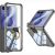 Защитный чехол GKK Aero Pulse для Samsung Galaxy Flip 8 - Transparent Black: фото 1 из 6