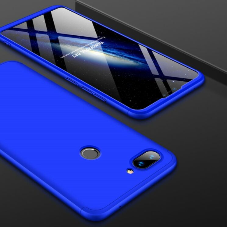 Захисний чохол GKK Double Dip Case для Xiaomi Mi 8 Lite - Blue: фото 7 з 15