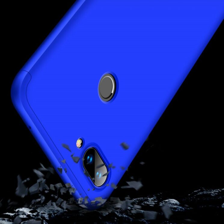 Захисний чохол GKK Double Dip Case для Xiaomi Mi 8 Lite - Blue: фото 6 з 15