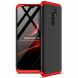 Защитный чехол GKK Double Dip Case для Xiaomi Redmi 9 - Black / Red (267928BR). Фото 1 из 15
