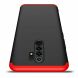 Защитный чехол GKK Double Dip Case для Xiaomi Redmi 9 - Black / Red (267928BR). Фото 4 из 15