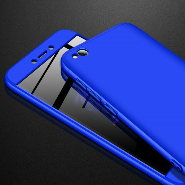 Защитный чехол GKK Double Dip Case для Xiaomi Redmi Go - Blue: фото 2 из 10
