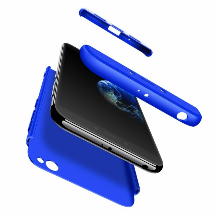 Защитный чехол GKK Double Dip Case для Xiaomi Redmi Go - Blue: фото 3 из 10