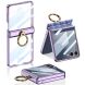 Захисний чохол GKK Hinge Ring для Samsung Galaxy Flip 7 - Purple (383952V). Фото 1 з 10