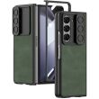Защитный чехол GKK Leather Shell для Samsung Galaxy Fold 5 - Midnight Green (332514MG)