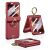 Защитный чехол GKK Ring Holder для Motorola Razr 60 Ultra - Red: фото 1 из 7