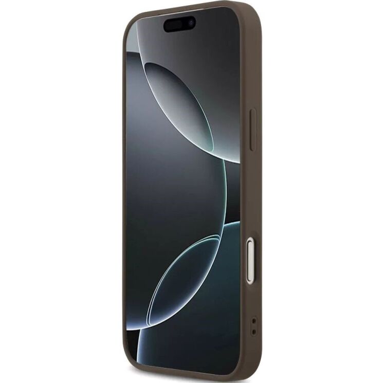 Захисний чохол Guess 4G Classic для iPhone 18 Pro / 17 Pro (GUHCP18LG4GFBR) - Brown: фото 4 з 7