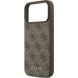 Захисний чохол Guess 4G Classic для iPhone 18 Pro / 17 Pro (GUHCP18LG4GFBR) - Brown (423744Z). Фото 5 з 7