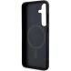Защитный чехол Guess Leather Metal Logo MagSafe для Samsung Galaxy S24 Plus (S926) - Black (347050B). Фото 5 из 5