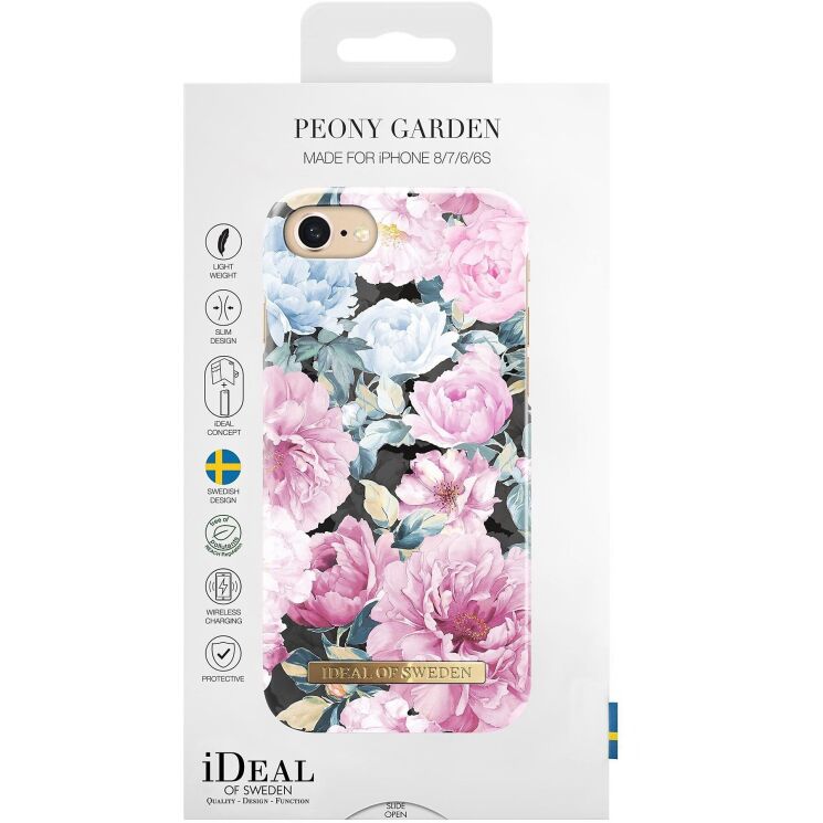 Защитный чехол iDeal Of Sweden Printed Case для Apple iPhone 7 / iPhone 8 / iPhone SE 2 / 3 (2020 / 2022) - Peony Garden: фото 4 из 4