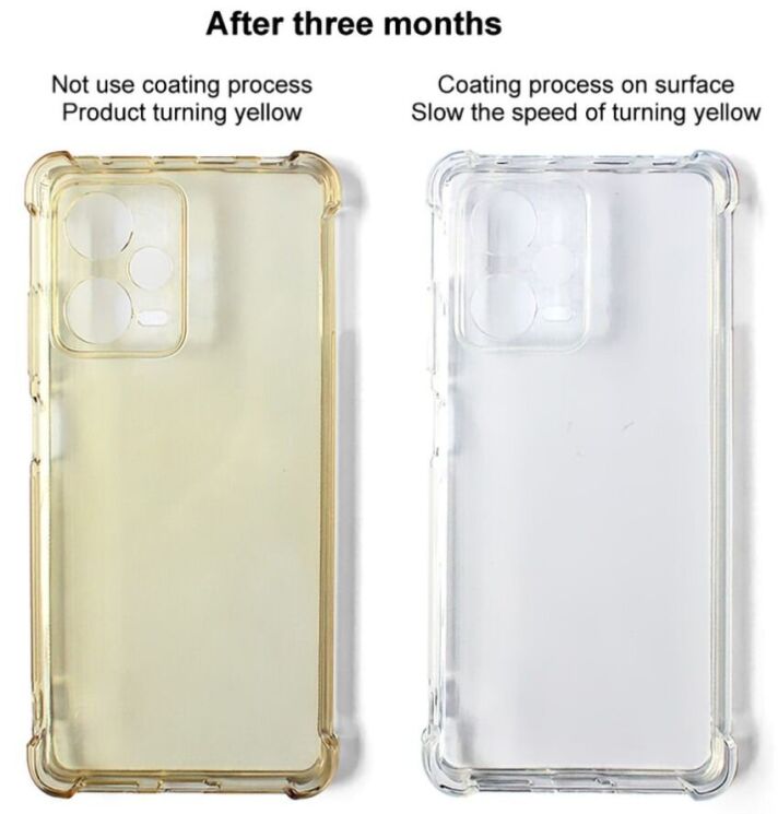 Защитный чехол IMAK Airbag MAX Case для Realme 12 5G - Transparent: фото 8 из 11