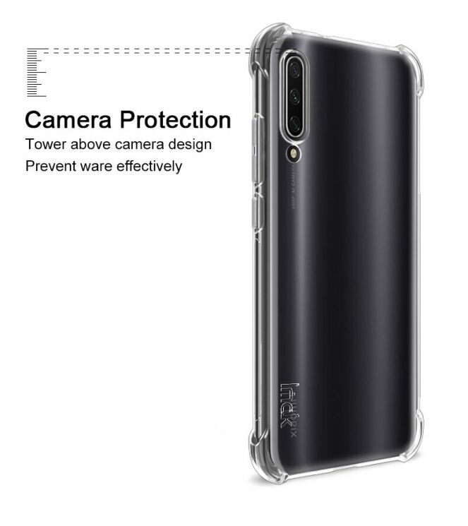 Защитный чехол IMAK Airbag MAX Case для Xiaomi Mi CC9e / Mi A3 - Matte Black: фото 12 из 13