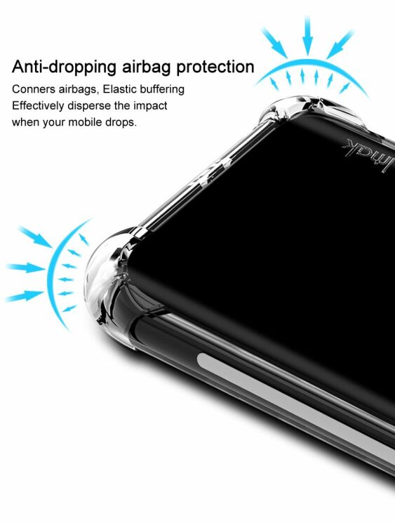 Защитный чехол IMAK Airbag MAX Case для Xiaomi Mi CC9e / Mi A3 - Matte Black: фото 10 из 13