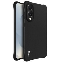 Защитный чехол IMAK Airbag Sand Case для Samsung Galaxy S25 Edge (S937) - Matte Black: фото 1 из 9