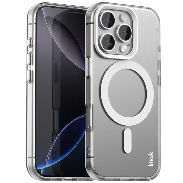 Защитный чехол IMAK Candy Series Magnetic для Apple iPhone 16 Pro Max - White: фото 1 из 9
